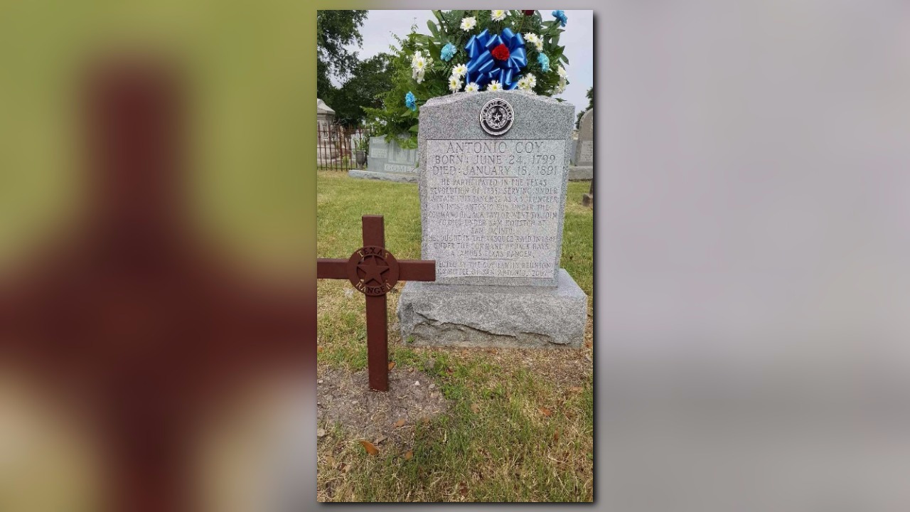 Texas Ranger Cross Dedication for C. Danz