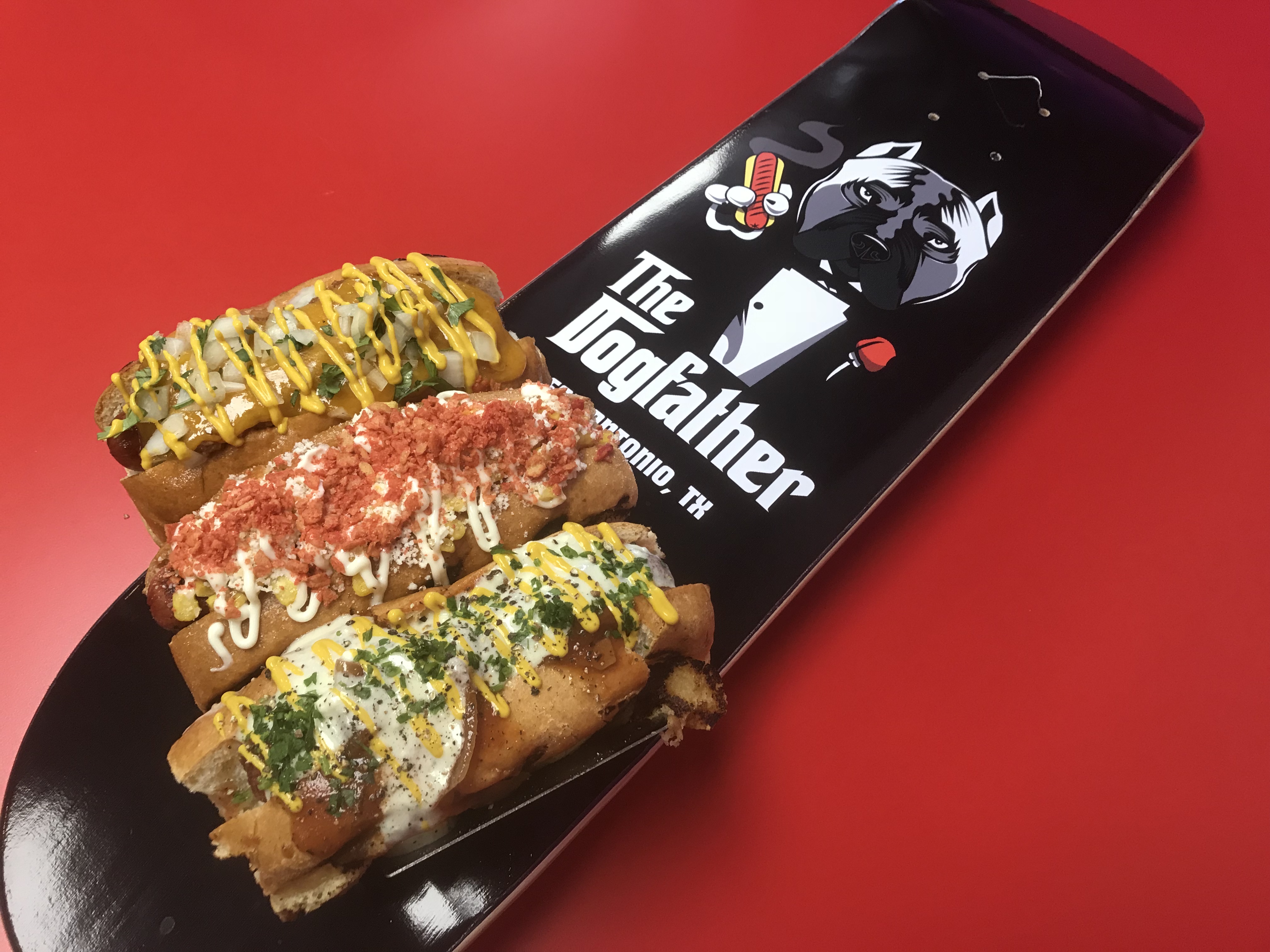 The Dogfather serves up gourmet dogs on the north side | kens5.com