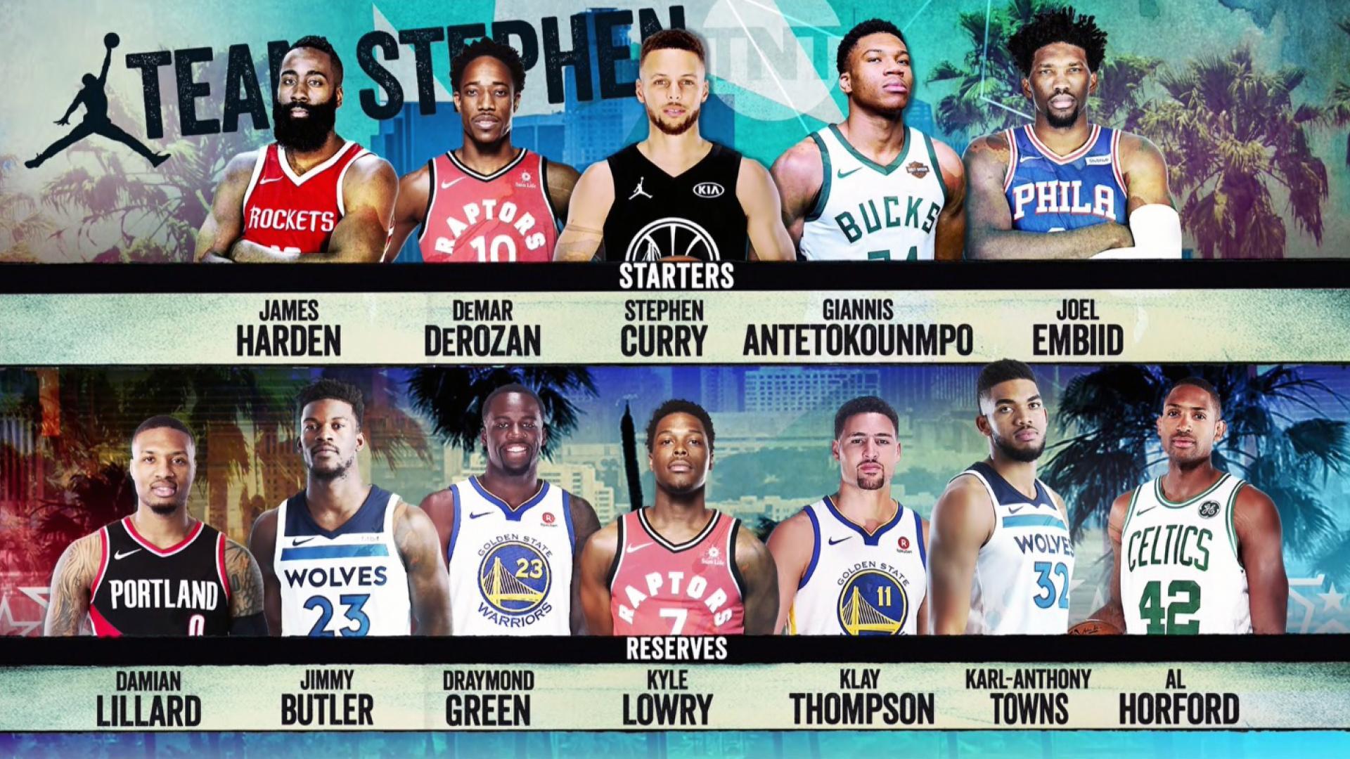 DRAFT YOUR 2018 NBA ALL-STAR TEAM! TEAM LEBRON JAMES VS TEAM STEPHEN CURRY!  PLAYOFF SERIES SIMULATOR 